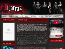 Tablet Screenshot of alcatraz-live.com